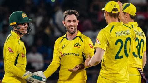 Maxwell bowls Australia to consolation win against India in third ODI ahead of Cricket World Cup